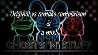 Ghost ‘n’ stuff comparison and a mix!