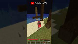 Minecraft ama peşimde HEROBRINE var.. #shorts