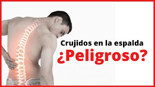 ⮞ ¿Por qué cruje la espalda? ¿Es Bueno o Malo? ¡DESCUBRELO! 🤯 (Te revelamos LA VERDAD)