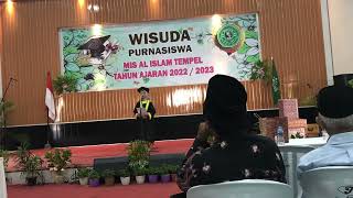 Pidato Pelepasan Siswa Wisuda