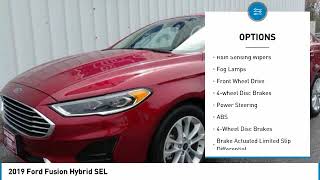 2019 Ford Fusion Hybrid P11082