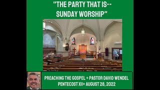 "The Party that is--Sunday Worship!"