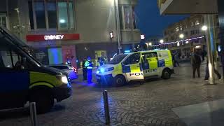 Police  Blackpool Town Centre Euro Final Part 4