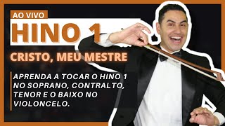 VEJA ISSO! Hino 1 CCB Violoncelo fazendo o soprano em 3 oitavas Boaz Cello