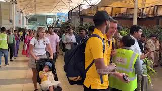 #csk team come from #mumbai  with all team #MS Dhoni #chenai super king mahi bhai💪💪💪