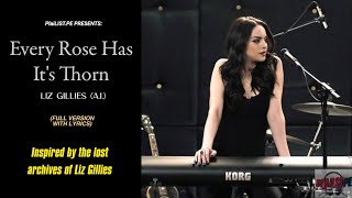 Every Rose Has It's Thorne - Liz Gillies (AI Cover) [Inspired by Liz's lost files] || Full Version.