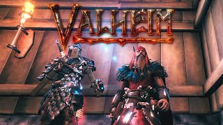 The long way back! Skelett body guards? | Valheim - 73