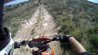 KTM 250XC Hill Climb