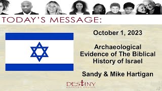 Archeological Evidence Of The Biblical History Of Israel - Sandy Hartigan.