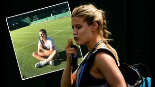 Eugenie Bouchard Instagrams from 'coolest place in the world’ before blowing kiss on