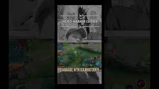 HERO HARAM LUNOX !! WAJIB DIBANNED DI RANKED !! #lunoxgameplay   #shorts