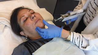 Dr. Shehla Ebrahim receives PRP Treatment - Afterglow Aesthetics