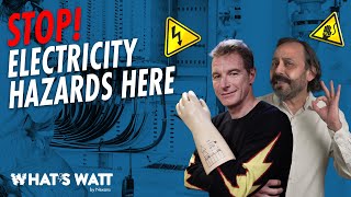 STOP! Electricity Hazards Here feat. Vanessa & Claudio #WhatsWatt #9