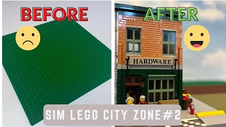 Sim Lego City zone 2, adding another MOC #lego