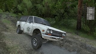 SpinTires Мод "Datsun 510 Pickup"