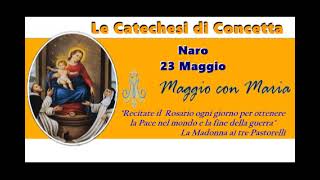 1075^ catechesi di Concetta: Naro 23 maggio