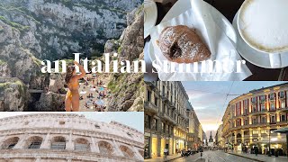 Italy travel vlog: consuming croissants, espressos & gelato in Lecce, Sicily, Rome, Milan and more