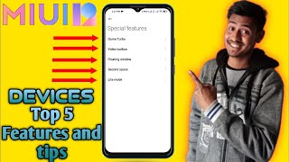 MIUI 12 Latest Top 5 Features and Tips || Xiaomi devices tips and trick