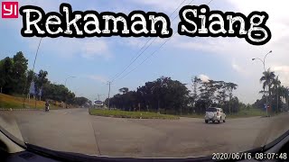 Yi Smart Dash Cam Siang Hari, 1080p 60fps