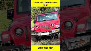 Sourav Joshi Offroading With Thar 😱 #shorts