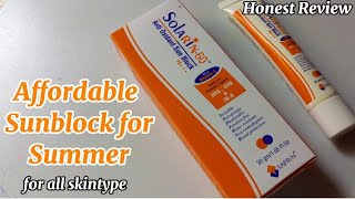 Solarin 60 SPF Sunblock - Honest Review | Is It Worth It?"|| Best Affordable Sunblock/Sunscreen