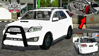 FORTUNER OLD MODEL CAR MOD FOR BUS SIMULATOR INDONESIA. BUSSID FORTUNE MOD#bussid #mod