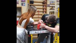 teen mixed armwrestling