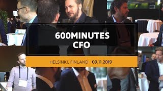 600Minutes CFO 2019 in Helsinki, Finland