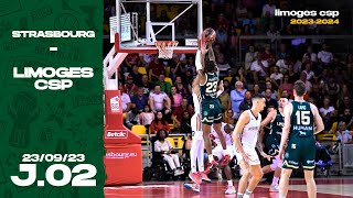 23-24 / J02 / SIG Strasbourg vs Limoges CSP (80-87)