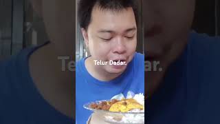 Andy Balala Makan Telur Dadar Tambah Bumbu Laos. #shortsvideo #kuliner