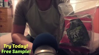 ASMR: Sample My Bag of Supplements w/ Crinkles!