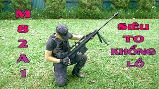 Barret m8a21 khẩu sniper đạn thạch siêu to khổng lồ, đáng giá đến từng xu.