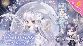 Cocoppa Play - Glowings Concert Premium Coin Gacha (31 Spins) & Ribbon Ribbon Club & 9.5 Anni. Event