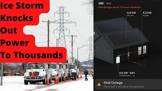 Tesla Powerwall Saves The Day Again | Winter Storm Landon 🧊