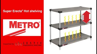 Boost your customer ratings | Combat cold takeaway orders | The Metro Heated Shelf has landed in the