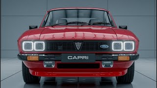 All-New 2025 Ford Capri: Experience the Revival of a Legend!