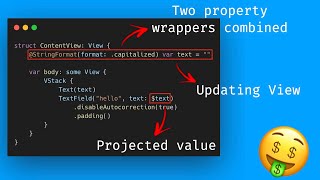 How to combine multiple property wrappers to update a SwiftUI View?