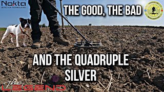 The Good, The Bad | And The Quadruple Silver | Metal Detecting UK | saving silver history | #nokta