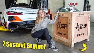 Revealing my NEW 1500HP Engine for my C8 Corvette