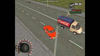 GTA Криминальная Россия | ВАЗ-2105 против ВАЗ-2103 и Иж 412ИЭ-028 car chase scene