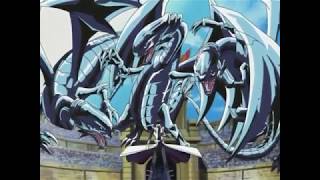 Kaiba summons Blue-Eyes White Dragons