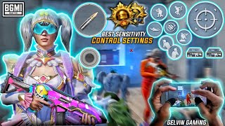 2.9 UPDATE | BEST SENSITIVITY FOR BGMI | 5 FINGER CONTROL AND SENSITIVITY CODE | BGMI NEW UPDATE