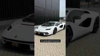 Top 3 Best Lamborghini Cars In The World #Shorts