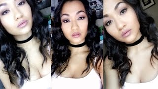 HOW TO: INSTAGRAM "BADDIE" MATTE CUT CREASE + WINGED EYELINER +  NUDE LIPS