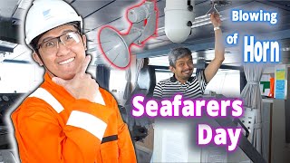 Blowing Of Ship’s Horn For Seafarers Day Campaign | #Seamanslife | William D Channel