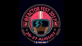 Приглашение на "Reactor Fest 2017"