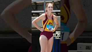 College female long jumper highlight #longjump #trackandfield #athlete #sportshighlights