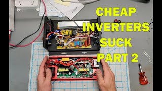 Cheap Inverters Suck Part 2, what's inside?