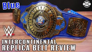 Custom Blue WWE Intercontinental Replica Belt