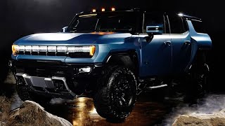 Gmc Hummer Ev limited edition matte blue suv 2024